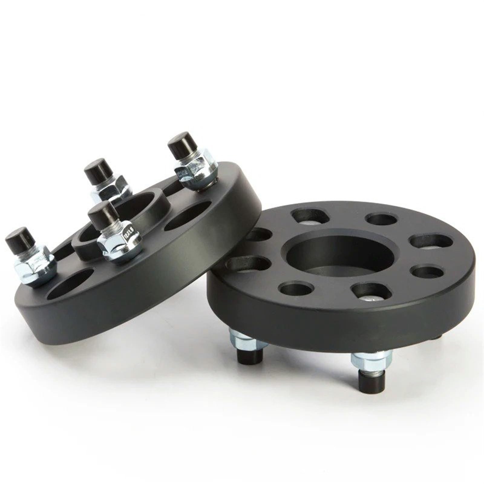 Wheel Spacer 2 Stück 15/20/25/30/35/40mm Spurverbreiterungen Conversion Adapter Von PCD 4X 114,3 Zu 4x100 4x108 4x110 Rad Distanzscheiben(2PCS 15mm Black) von ONETREND