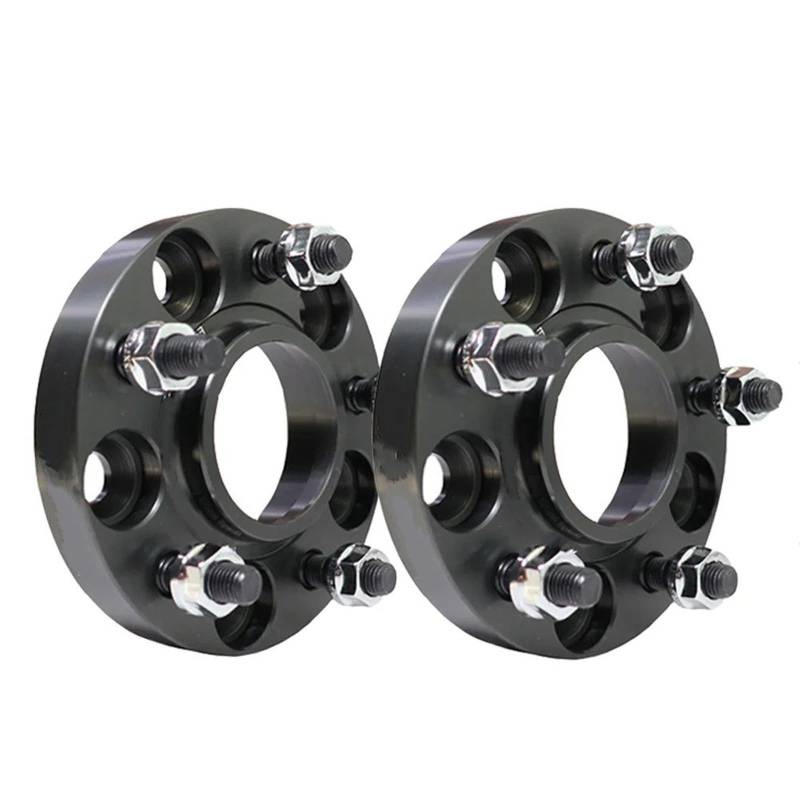 Wheel Spacer Für Benz 2 Stück Spurverbreiterungen 5x112 CB 66,6mm Felgen Adapter Geschmiedet Aluminium Legierung Rad Distanzscheiben(2pcs Spacer 20mm-A) von ONETREND