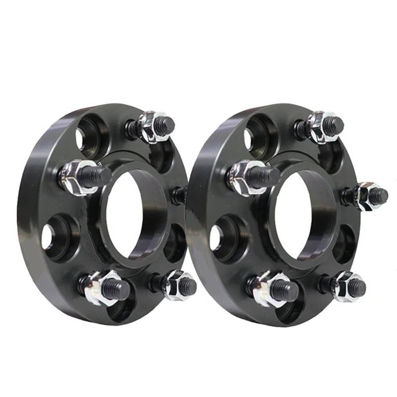 Wheel Spacer Für Benz 2 Stück Spurverbreiterungen 5x112 CB 66,6mm Felgen Adapter Geschmiedet Aluminium Legierung Rad Distanzscheiben(2pcs Spacer 30mm-A) von ONETREND