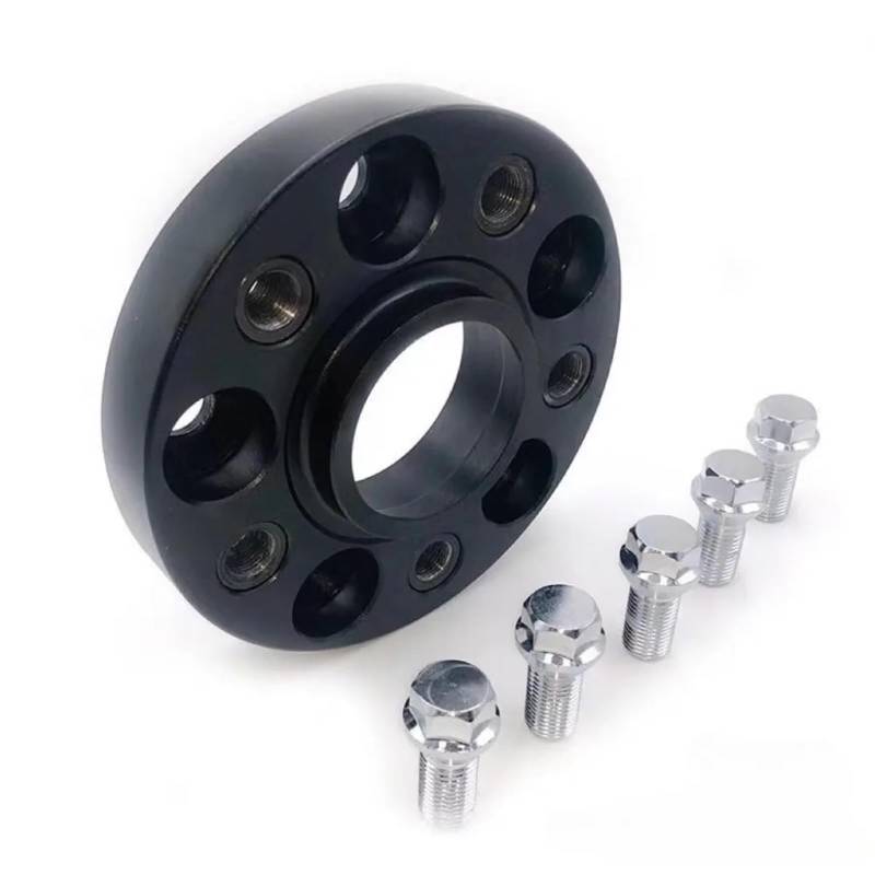 Wheel Spacer Für Benz Für A180 Für C200 Für E300 Für GLC220 Für G500 1 Stück 44mm PCD 4x100 Rad Adapter Distanzstücke 54.1/56.1/57,1mm Radbolzen M12x1.5 Rad Distanzscheiben(25mm Wheel AdaptersA) von ONETREND