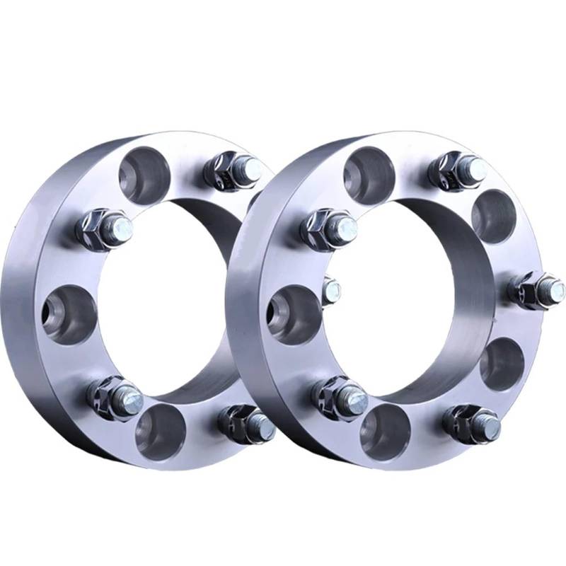 Wheel Spacer Für Suzuki Für Jimny Für Sierra 2 Stücke PCD 5x139,7 CB 108mm Aluminium Legierung Hubcentric Rad Spacer Adapter Rad Distanzscheiben(2PCS Silver 30mm) von ONETREND