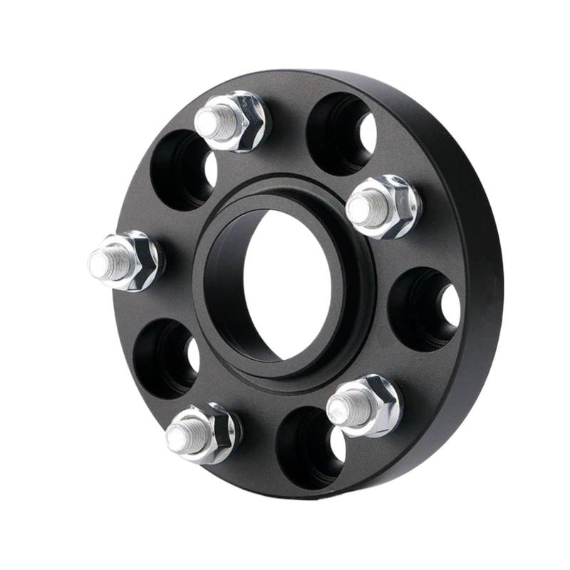 Wheel Spacer Für Tesla Für Modell 3 Für Y 2022 Rad Spacer Adapter PCD 5X 114,3 CB 64,1mm Accessori 2 Stück Rad Distanzscheiben(Black Spacer 25mm) von ONETREND