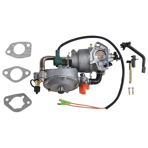 ONEUNG Dual Fuel Vergaser LPG Umwandlung Gasgenerator passend für Honda GX390/188F von ONEUNG