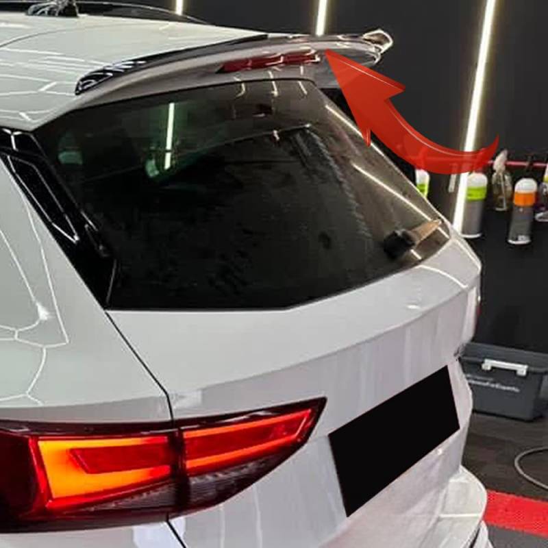 Dachspoiler kompatibel mit Cupra Ateca 2018+ HeckSpoiler Verlängerung Ansatz Aufsatz von ONEWAY AUTO ACCESSORIES