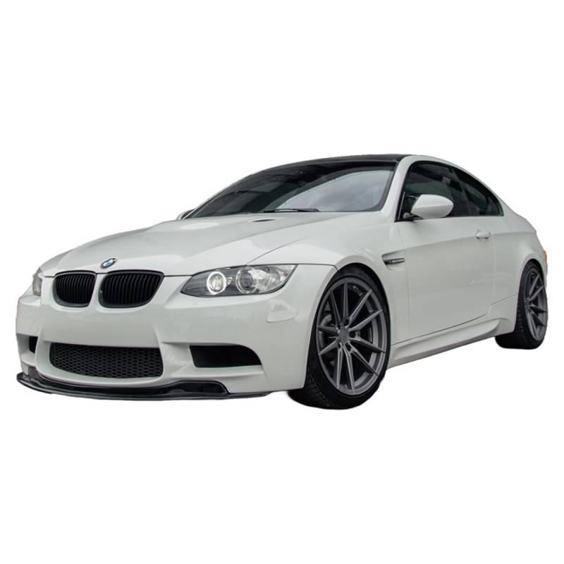 Frontlippe Frontspoiler kompatibel mit BMW M3 E92 Coupe / E93 Cabrio 2007-2013 mit ABE TÜV Schwarz Glänzend von ONEWAY AUTO ACCESSORIES