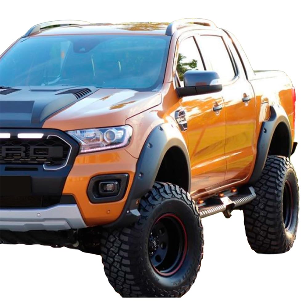 Kotflügelverbreiterungen kompatibel mit FORD Ranger T8 2019 bis 2022 4 Tlg mit ABE TÜV von ONEWAY AUTO ACCESSORIES