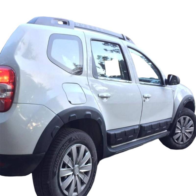 Radlaufschutz Radlaufleisten kompatibel mit Dacia Duster 2010 bis 2017 Offroad 8 TLG mit ABE TÜV von ONEWAY AUTO ACCESSORIES