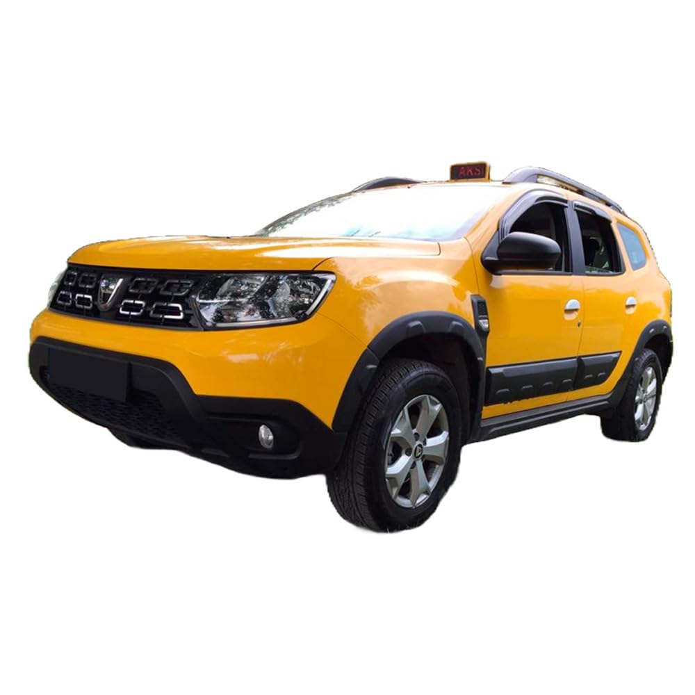 ONEWAY Karosserieverkleidung kompatibel mit Dacia Duster II 2018-2024 (Off-Road) - Mattschwarz von ONEWAY