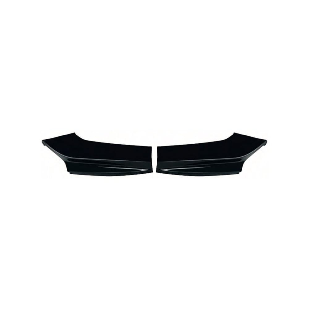 Oneway Front Flaps kompatibel mit BMW 5er F10/F11 M-Pack 2011-2016 - Schwarz glänzend von ONEWAY AUTO ACCESSORIES