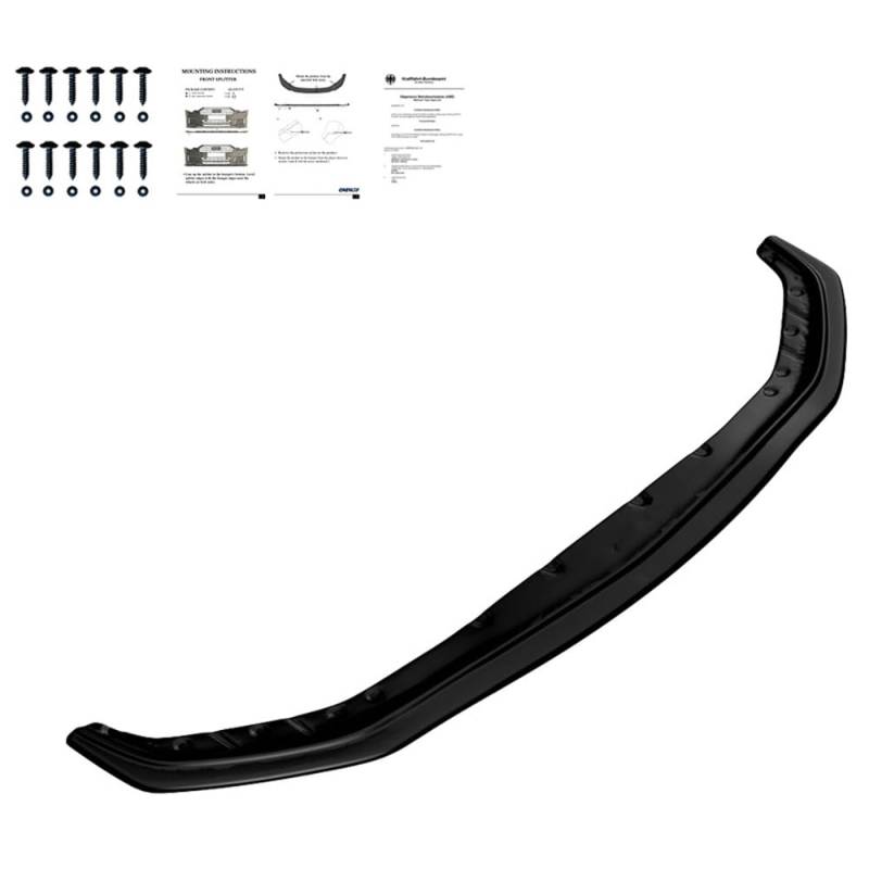 Oneway Frontspoiler kompatibel mit BMW 5er G30/G31 M-Pack 2017-2020 - Schwarz glänzend von ONEWAY