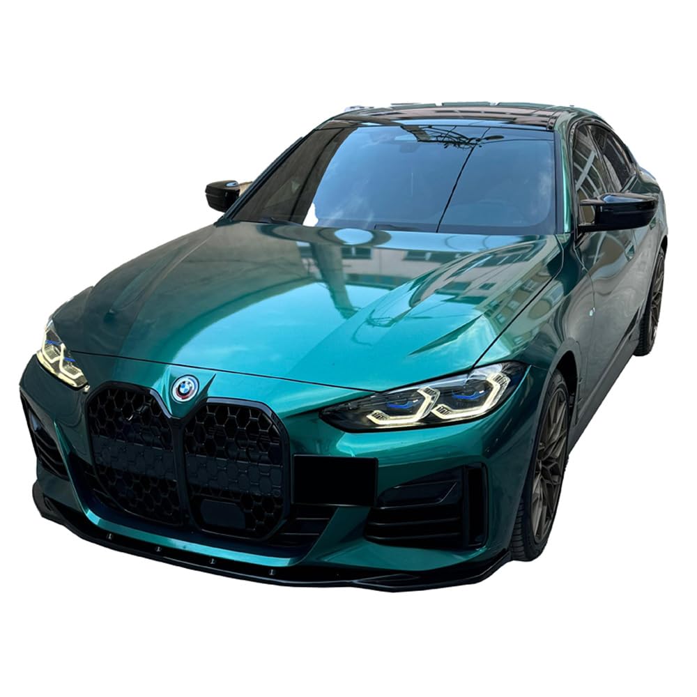 Oneway Frontspoiler kompatibel mit BMW i4 G26 M-Pack 2021- & 4er G26 M-Pack/M440i 2021- - Schwarz glänzend von ONEWAY