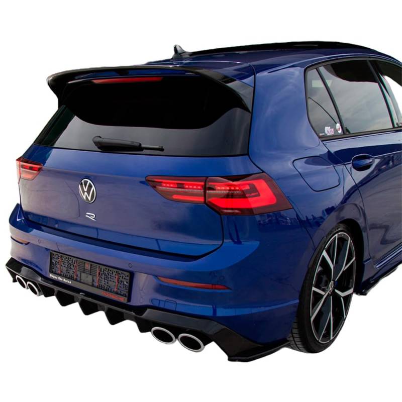 Oneway Heckdiffusor kompatibel mit Volkswagen Golf VIII HB R 2020- - Schwarz glänzend von ONEWAY