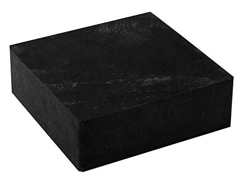 ONPIRA Gummiauflage 150x150x50mm Schwarz Gummiplatte von ONPIRA