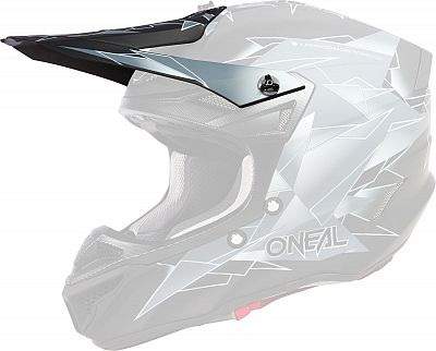 ONeal 5SRS Surge S23, Helmschirm - Matt Schwarz/Grau von ONeal