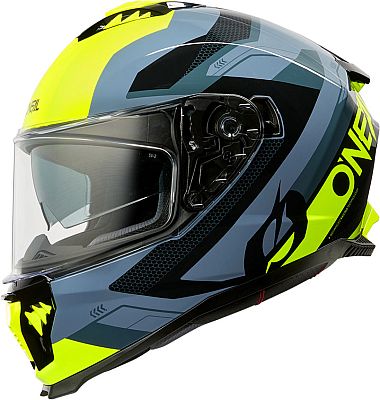 ONeal Challenger Exo S25, Integralhelm - Matt Schwarz/Grau/Neon-Gelb - L von ONeal