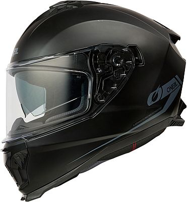 ONeal Challenger Solid S25, Integralhelm - Matt Schwarz/Grau - XXL von ONeal