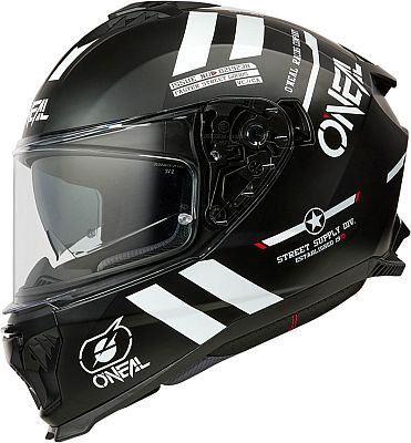 ONeal Challenger Warhawk, Integralhelm - Matt Schwarz/Weiß/Rot - XL von ONeal