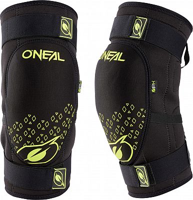 ONeal Dirt S23, Knieprotektoren Level-1 - Schwarz/Neon-Gelb - M von ONeal