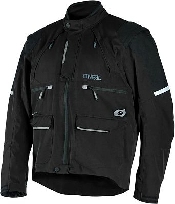 ONeal EXT Enduro, Textiljacke - Schwarz/Grau - M von ONeal