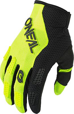 ONeal Element Racewear, Handschuhe Kinder - Schwarz/Neon-Gelb - M von ONeal