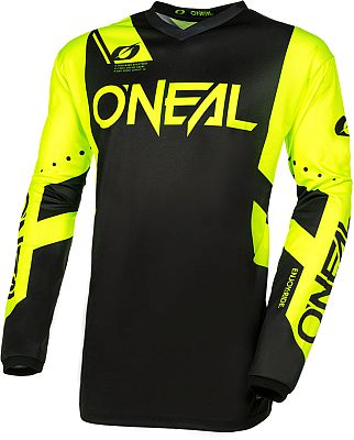 ONeal Element Racewear, Trikot - Schwarz/Neon-Gelb - L von ONeal