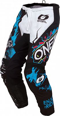 ONeal Element Villain, Textilhose Kinder - Grau/Schwarz/Blau - 28 von ONeal