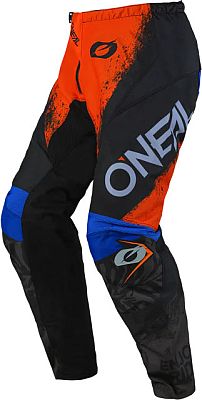 ONeal Element Shocker S25, Textilhose - Schwarz/Orange/Blau - 28 von ONeal