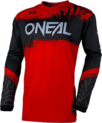 ONeal Element Shocker S25, Trikot - Schwarz/Rot - XXL von ONeal