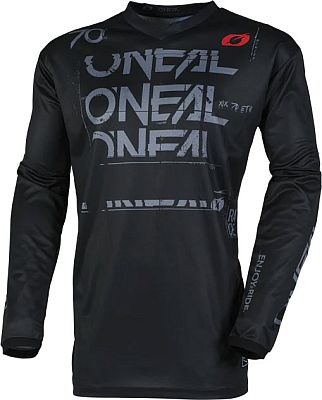 ONeal Element Static S25, Trikot - Schwarz/Grau - XXL von ONeal