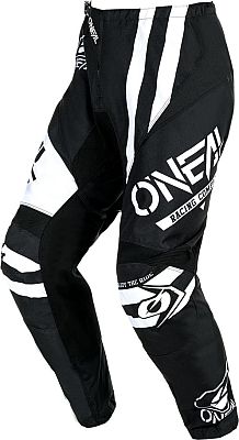 ONeal Element Warhawk, Textilhose - Schwarz/Weiß - 28 von ONeal