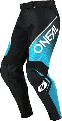 ONeal Hardwear Air Slam, Textilhose - Schwarz/Türkis - 32 von ONeal