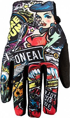 ONeal Matrix Crank, Handschuhe Kinder - Schwarz/Weiß/Rot - XL von ONeal