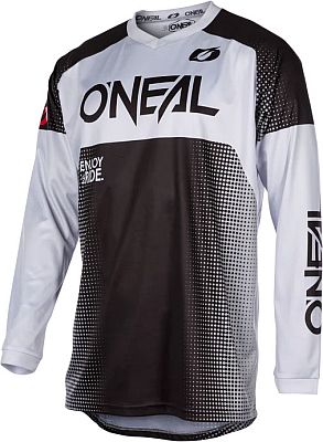 ONeal Matrix Ridewear S25, Trikot - Schwarz/Hellgrau - L von ONeal