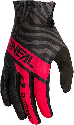 ONeal Matrix Shocker S25, Handschuhe - Schwarz/Rot/Grau - L von ONeal