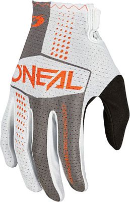 ONeal Matrix Split, Handschuhe - Grau/Weiß/Orange - M von ONeal