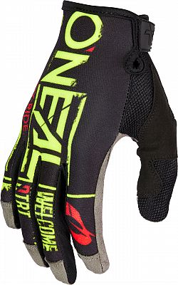 ONeal Mayhem Attack, Handschuhe - Schwarz/Neon-Gelb - M von ONeal