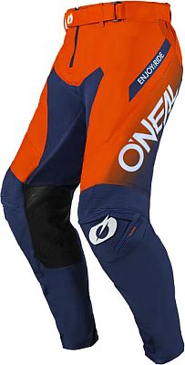 ONeal Mayhem Hexx S25, Textilhose - Dunkelblau/Orange - 36 von ONeal