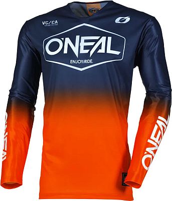 ONeal Mayhem Hexx S25, Trikot - Dunkelblau/Orange - L von ONeal