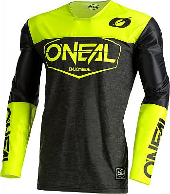 ONeal Mayhem Hexx V.22, Trikot - Schwarz/Neon-Gelb - S von ONeal