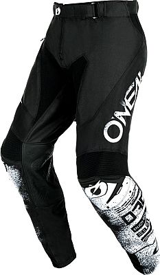 ONeal Mayhem Scarz, Textilhose - Schwarz/Weiß - 32 von ONeal