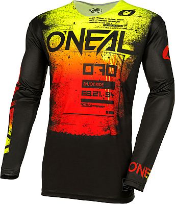 ONeal Mayhem Scarz, Trikot - Schwarz/Rot/Gelb - L von ONeal