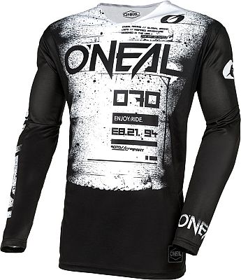 ONeal Mayhem Scarz, Trikot - Schwarz/Weiß - XL von ONeal