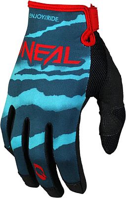 ONeal Mayhem Wild, Handschuhe - Blau/Hellblau/Rot/Schwarz - S von ONeal