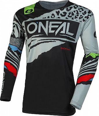 ONeal Mayhem Wild S23, Trikot Jugend - Schwarz/Grau - XL von ONeal