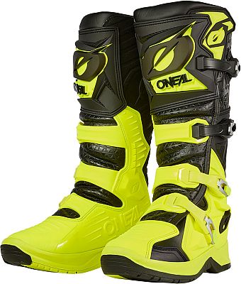 ONeal RMX Pro, Stiefel - Schwarz/Neon-Gelb - 39 EU von ONeal