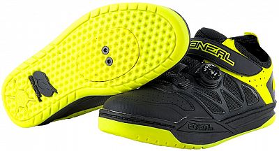 ONeal Session SPD, Schuhe - Schwarz/Neon-Gelb - 36 von ONeal