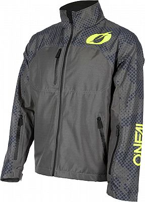 ONeal Shore S22, Regenjacke - Grau/Neon-Gelb - L von ONeal