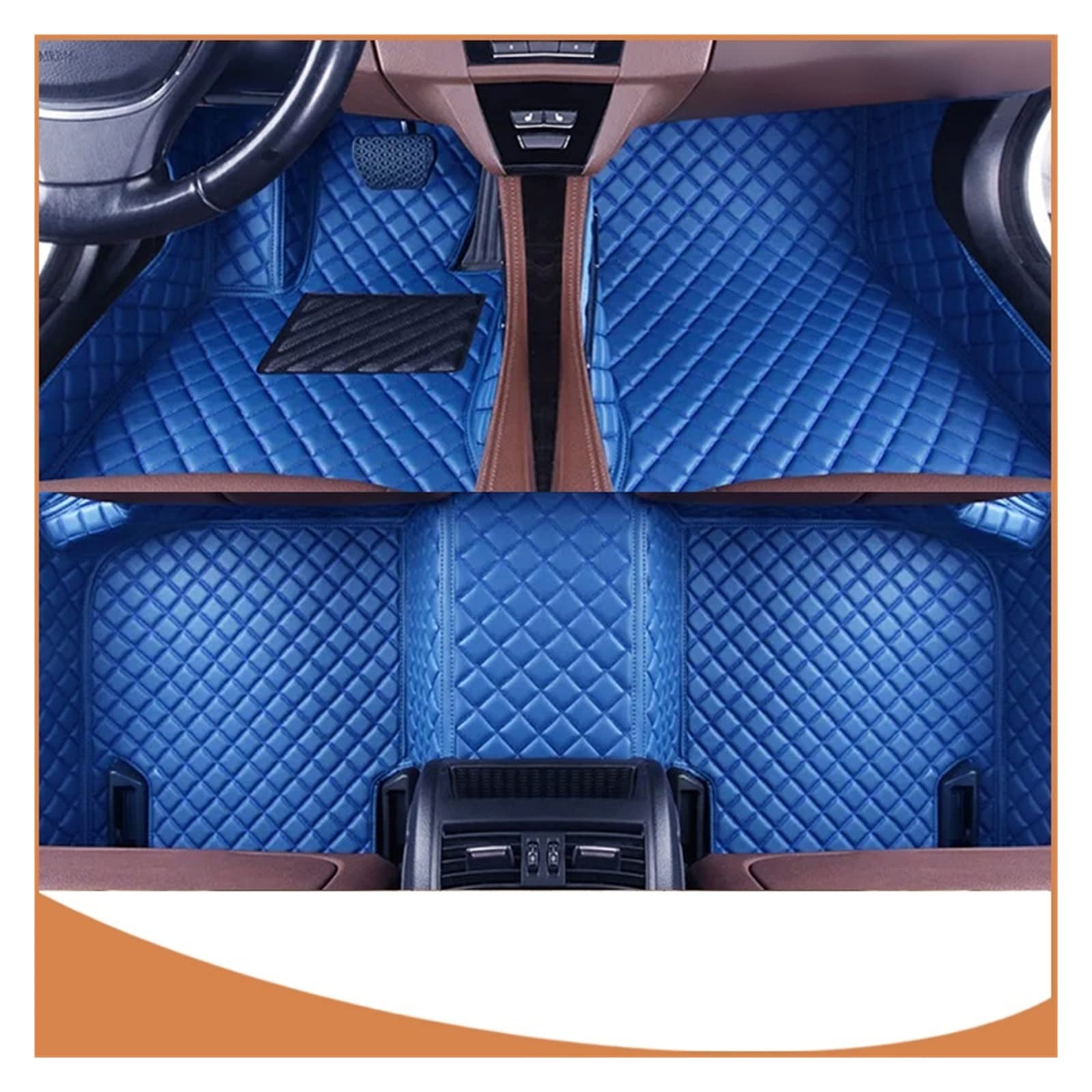 Car Floor Mats Compatible With Hummer H2 2008 Custom Auto Foot Pads Automobile Carpet Cover Interior Accessories(C) von OPALENDIR