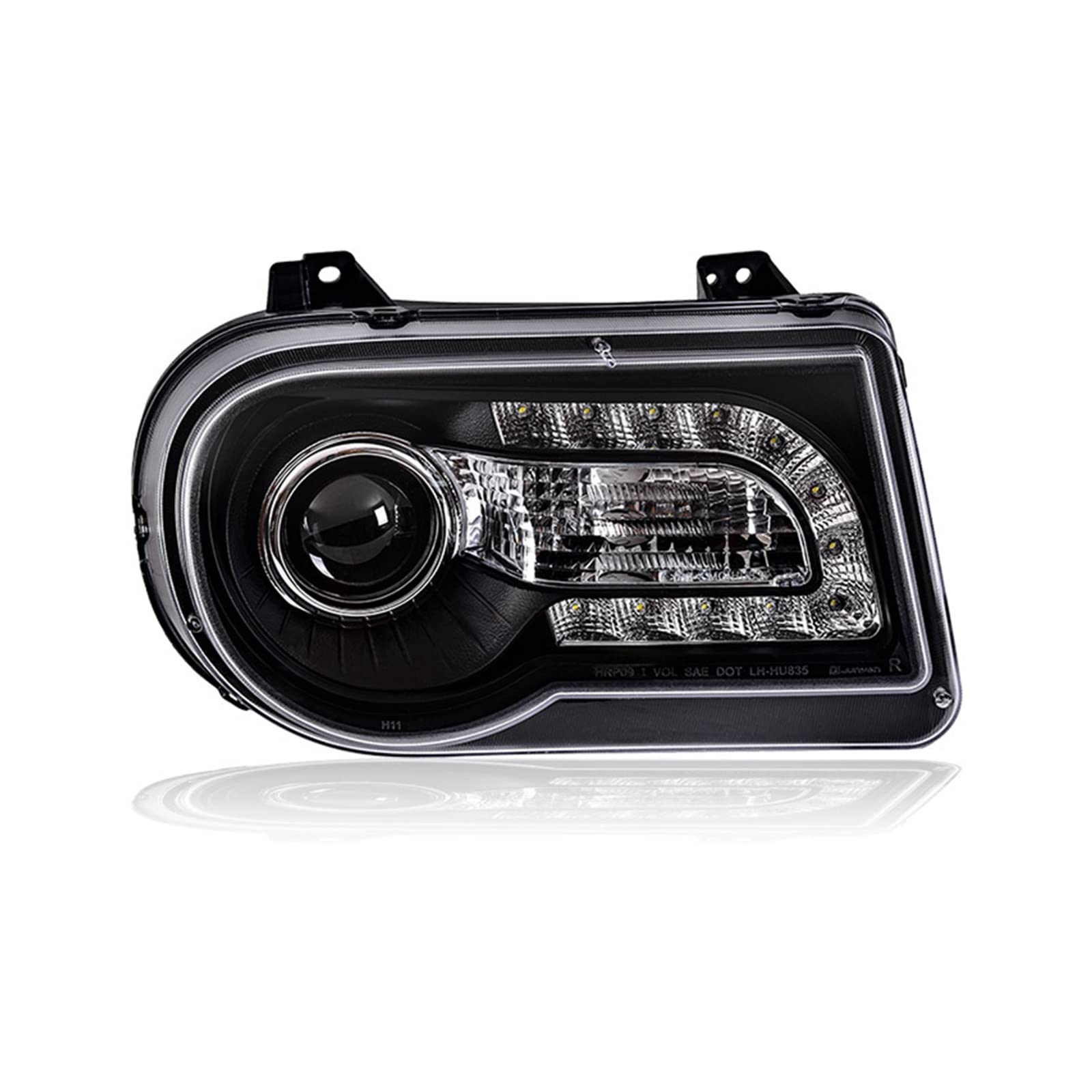 Suitable Compatible With Chrysler 300C Headlight Assembly 2005-2010 Modified LED Lens Headlight Assembly von OPALENDIR