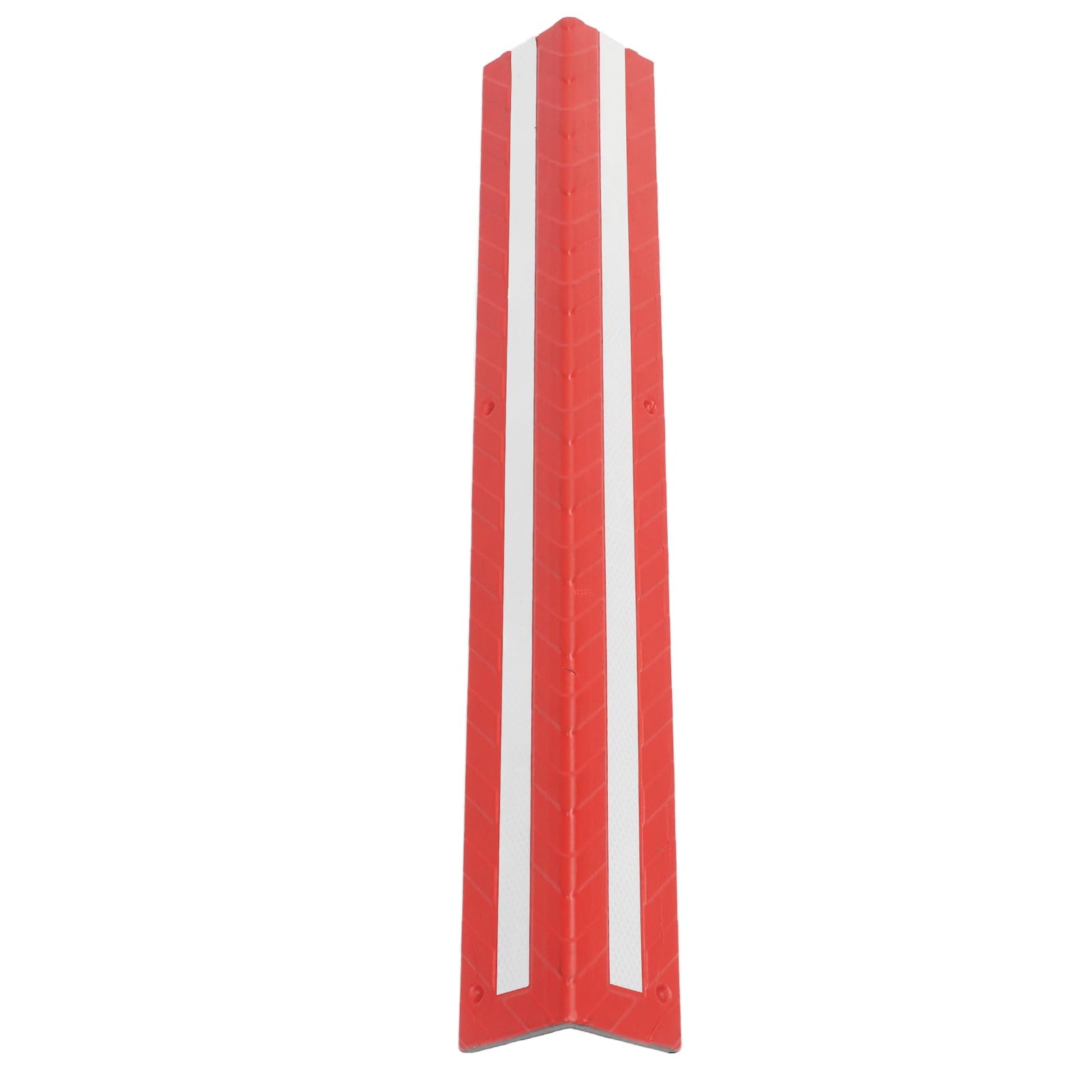 Garagenwandschutz, Garagenwand-Eckenschutz, Gummi, Druckfest, Reflektierender Wandkantenschutz, 80 cm, Zum Schutz von Fahrzeugen (Rot) von OPPWONG